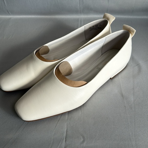 FRANCO SARTO L-VANA, WHITE LE BALLET FLAT SIZE 91/2 - Picture 8 of 8